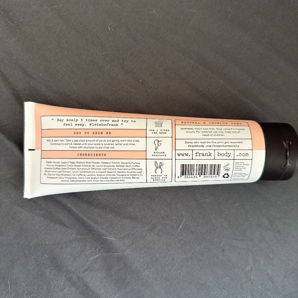 Frank Body Caffeinated Scalp Scrub BRAND NEW